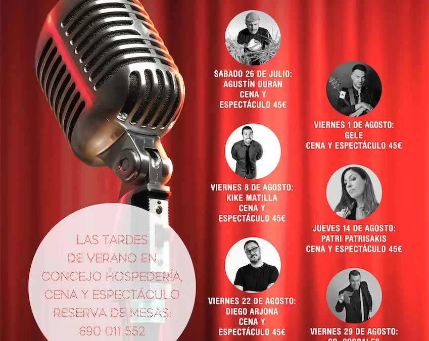 Tardes de comedia 2025